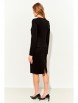 Юбочный костюм артикул: 1744 черный от Foxy fox - вид 2