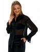 Блузка артикул: 1662 черный от Foxy fox - вид 7
