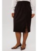 Юбка артикул: М227/1 шоколад от OVERYOU - вид 1