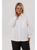 Блузка артикул: М231 белый от OVERYOU - вид 1