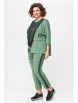 Брючный костюм артикул: 1329/1 нефрит от Мишель Шик - вид 4