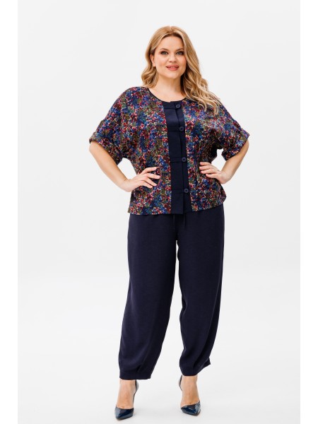 1378 синий, мультколор