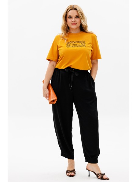 1377 горчица, черный