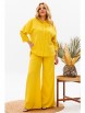 Брючный костюм артикул: 1373 желтый от Мишель Шик - вид 5