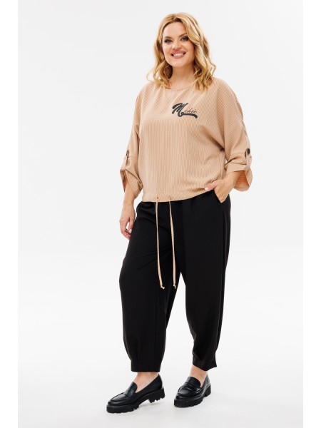 1342/1 бежевый, черный