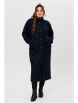 Пальто артикул: 363/1 темно-синий от Мишель Шик - вид 1