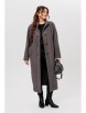 Пальто артикул: 363/1 темно-серый от Мишель Шик - вид 9
