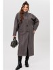 Пальто артикул: 363/1 темно-серый от Мишель Шик - вид 1