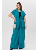 Брючный костюм артикул: 1408 бирюзовый от Мишель Шик - вид 5