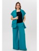 Брючный костюм артикул: 1408 бирюзовый от Мишель Шик - вид 7