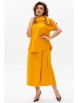 Брючный костюм артикул: 1418 охра от Мишель Шик - вид 1