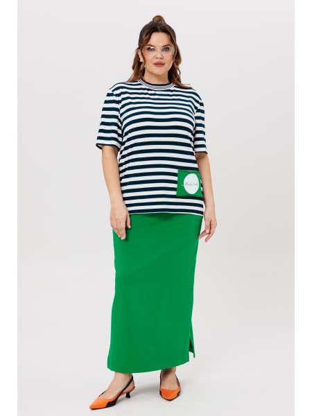 1405 зеленый, полоска