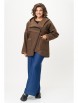 Пальто артикул: 360/1 кофейный от Мишель Шик - вид 4