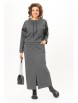 Юбочный костюм артикул: 1444 графитовый от Мишель Шик - вид 4