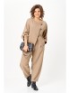 Брючный костюм артикул: 1436/1 песочный от Мишель Шик - вид 4