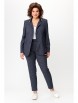Брючный костюм артикул: 936 синий от BonnaImage - вид 11