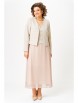 Плательный костюм артикул: 970/1 бежевый от BonnaImage - вид 17