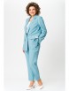 Брючный костюм артикул: 987/2 голубой от BonnaImage - вид 13