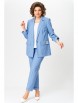 Брючный костюм артикул: 987/3 джинсовый от BonnaImage - вид 12