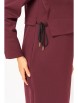 Платье артикул: 622/11 бордовый от BonnaImage - вид 5