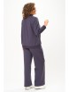 Спортивный костюм артикул: 956/3 серо-фиолетовый от BonnaImage - вид 2