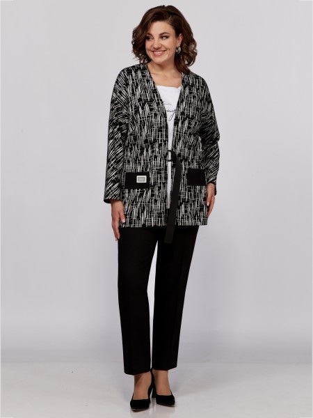 1100-1 черно-белый