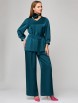 Брючный костюм артикул: 1160-1 изумруд от МишельСтиль - вид 7