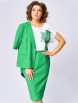 Юбочный костюм артикул: 1269 темно-зеленый от МишельСтиль - вид 8