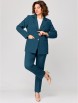 Брючный костюм артикул: 1208 морская волна от МишельСтиль - вид 4