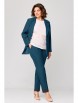 Брючный костюм артикул: 1208 морская волна от МишельСтиль - вид 1