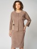 Юбочный костюм артикул: 1332 беж от МишельСтиль - вид 3