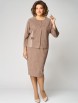 Юбочный костюм артикул: 1332 беж от МишельСтиль - вид 5