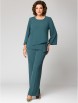 Брючный костюм артикул: 1342 морская волна от МишельСтиль - вид 1
