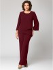 Брючный костюм артикул: 1342 винный от МишельСтиль - вид 4