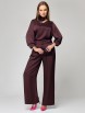 Брючный костюм артикул: 1160-1 винный от МишельСтиль - вид 5