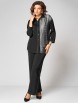 Брючный костюм артикул: 1338 черно-белый от МишельСтиль - вид 7