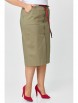 Юбка артикул: 598 олива от БелЭльСтиль - вид 3