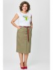 Юбка артикул: 598 олива от БелЭльСтиль - вид 4