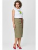 Юбка артикул: 598 олива от БелЭльСтиль - вид 7