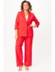 Брючный костюм артикул: 412+601 красный горох от БелЭльСтиль - вид 4
