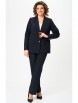 Брючный костюм артикул: 866+596 черный от БелЭльСтиль - вид 1