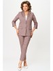 Брючный костюм артикул: 412+586 капучино от БелЭльСтиль - вид 4