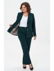 Брючный костюм артикул: 412+596 изумруд от БелЭльСтиль - вид 6