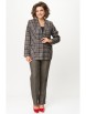 Жакет артикул: 412 клетка красно-коричневая от БелЭльСтиль - вид 8