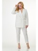 Брючный костюм артикул: 785/586 молочный от БелЭльСтиль - вид 3
