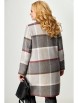 Пальто артикул: 786 бежевая клетка от БелЭльСтиль - вид 4