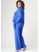 Брючный костюм артикул: 848+601 голубой от БелЭльСтиль - вид 2
