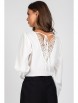 Блузка артикул: 714 молочный от VIZAVI - вид 6