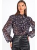 Блузка артикул: 815 цветы от VIZAVI - вид 1