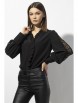 Блузка артикул: 655 черный от VIZAVI - вид 5